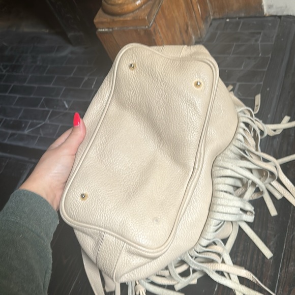 Leather bag boho crossbody & chic shoulder - Picture 9 of 10